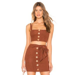 Privacy Please | NWT Laine Top in Mocha